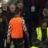 O atacante português está ausente da lista de relacionados por ter deixado a partida contra o Tottenham antes do encerramento