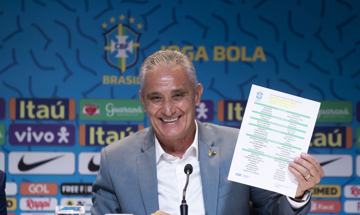 A lista de jogadores do técnico do Brasil conta com 26 peças, entre elas nove atacantes que irão atuar no Catar