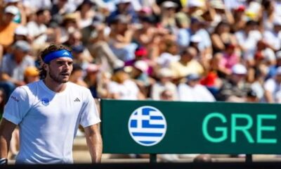 Quinto melhor tenista do mundo, Stefanos Tsitsipas pede ajuda para a Grécia