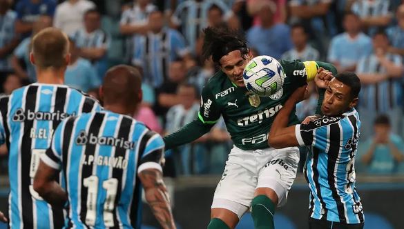Intervalo da partida entre Grêmio e Palmeiras foi bastante movimentada