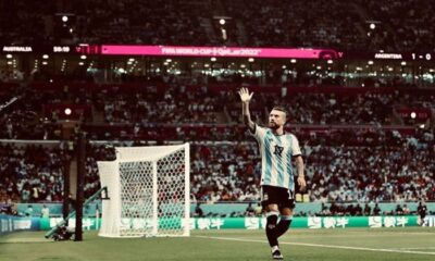 O meio-campista, campeão mundial pela Argentina, está suspenso do futebol